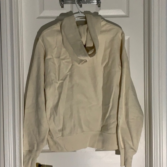 Peach/cream reverse weave champion hoodie - Picture 2 of 3